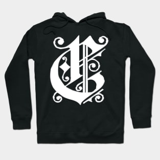 Silver Letter C Hoodie